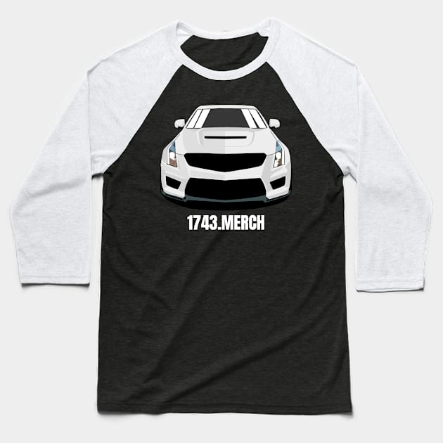 cadillac cts v Baseball T-Shirt by Rebellion Store